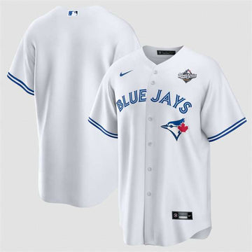 Custom Toronto Blue Jays white Home jersey