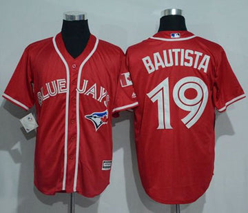 Custom Toronto Blue Jays red jersey