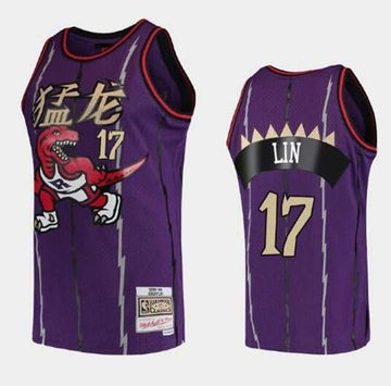 Jeremy Lin Toronto Raptors purple jersey