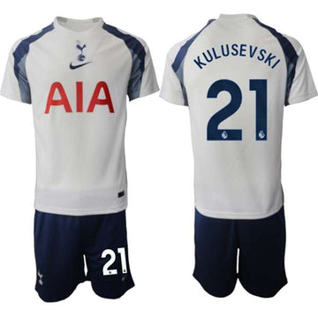 Dejan Kulusevski Tottenham Hotspur white Home jersey