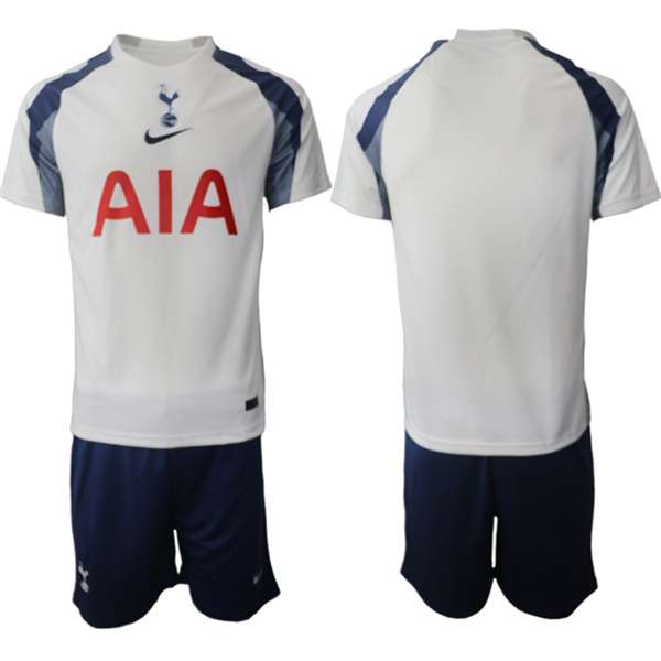 Custom Tottenham Hotspur white Home jersey