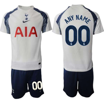 Custom Tottenham Hotspur white Home jersey