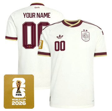 Custom Spain National Team Away jersey