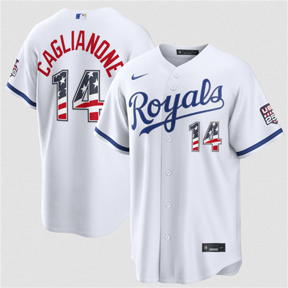 Jac Caglianone Kansas City Royals white jersey