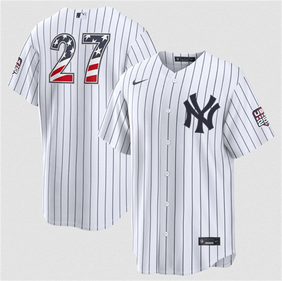 Giancarlo Stanton New York Yankees white Home jersey
