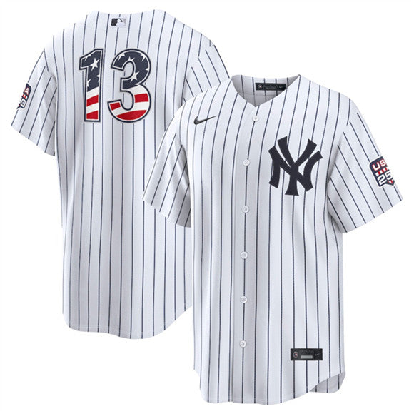 Jazz Chisholm Jr New York Yankees white Home jersey