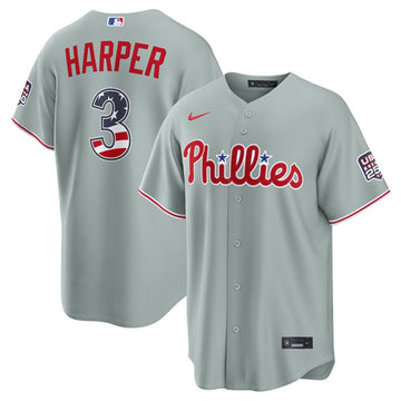 Bryce Harper Philadelphia Phillies gray Home jersey