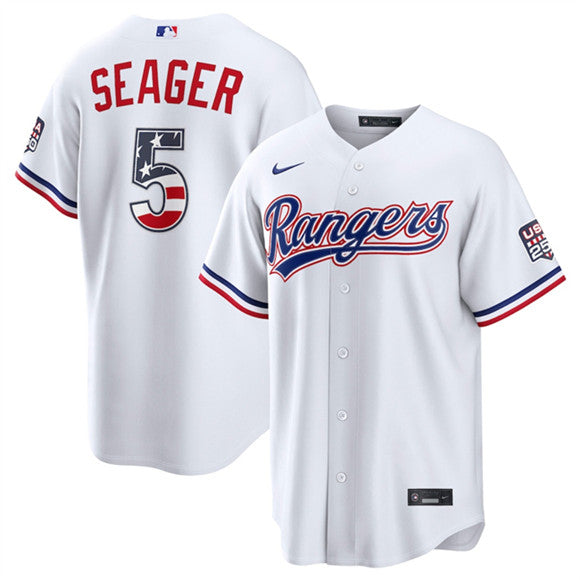 Corey Seager Texas Rangers white Home jersey
