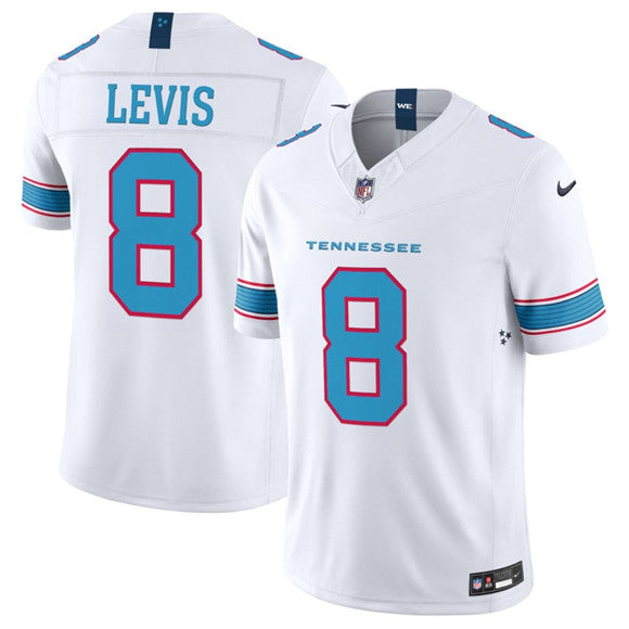 Will Levis Tennessee Titans white Vapor jersey