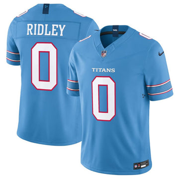 Calvin Ridley Tennessee Titans blue Vapor jersey