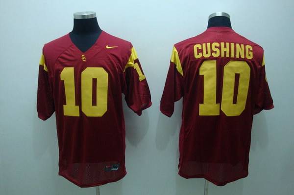 Brian Cushing USC Trojans red jersey