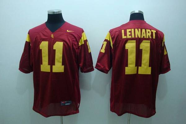 Matt Leinart USC Trojans red jersey