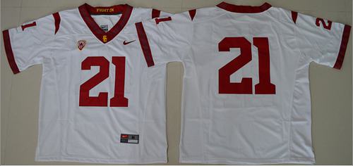 Adoree' Jackson USC Trojans white jersey