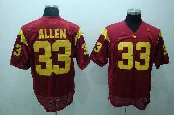 Marcus Allen USC Trojans red jersey