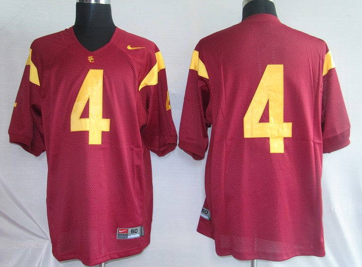 Joe McKnight USC Trojans red jersey