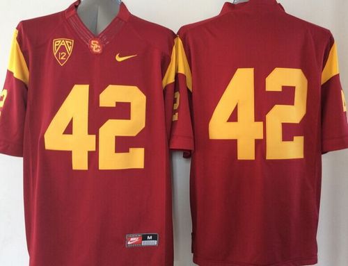 Ronnie Lott USC Trojans red jersey