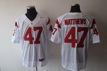 USC Trojans white jersey