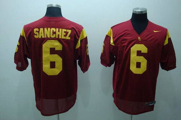 Mark Sanchez USC Trojans red jersey
