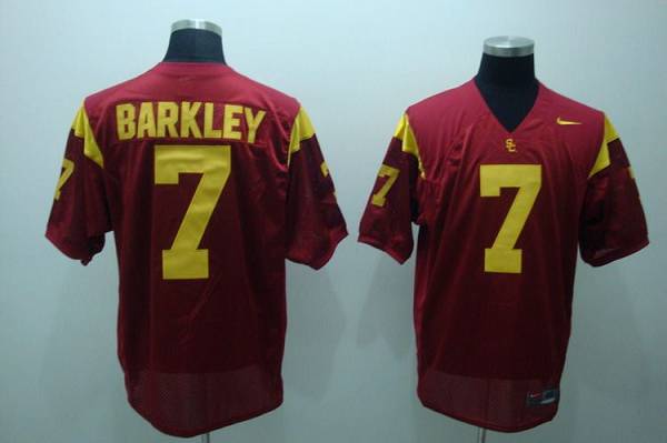 Matt Barkley USC Trojans red jersey