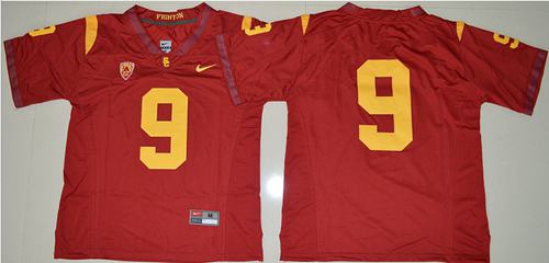JuJu Smith-Schuster USC Trojans red jersey