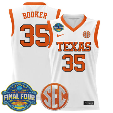 Madison Booker Texas Longhorns white jersey