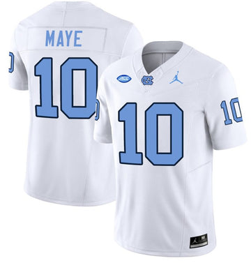Drake Maye North Carolina Tar Heels white Limited jersey