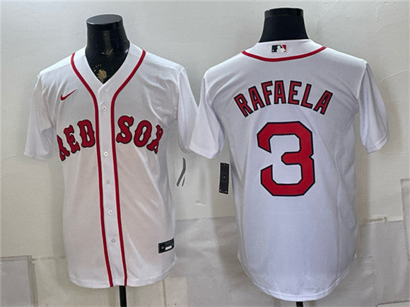 Ceddanne Rafaela Boston Red Sox white jersey