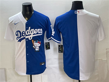 Custom Los Angeles Dodgers Split jersey