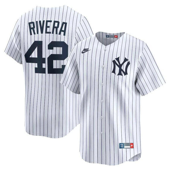 Mariano Rivera New York Yankees white Limited jersey