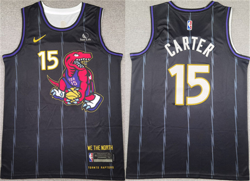 Vince Carter Toronto Raptors black jersey