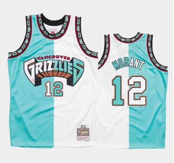 Ja Morant Memphis Grizzlies white Throwback jersey