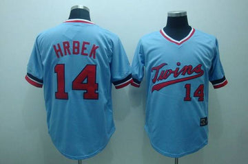 Kent Hrbek Minnesota Twins blue Throwback jersey