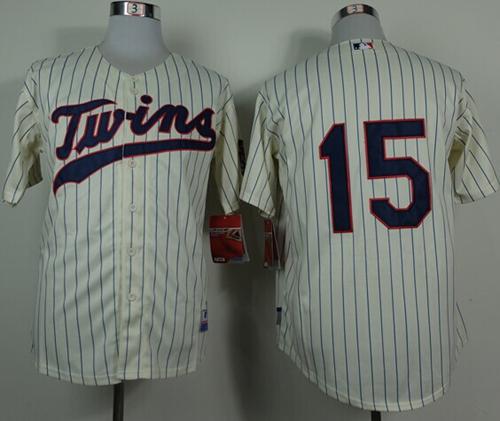 Glen Perkins Minnesota Twins cream jersey