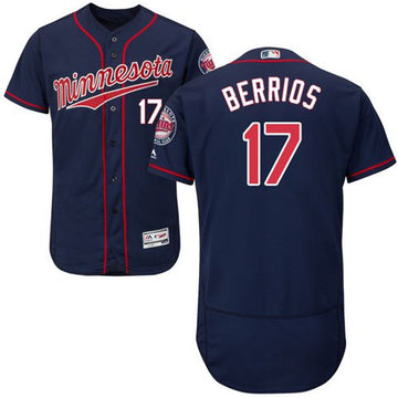 Jose Berrios Minnesota Twins navy Authentic jersey
