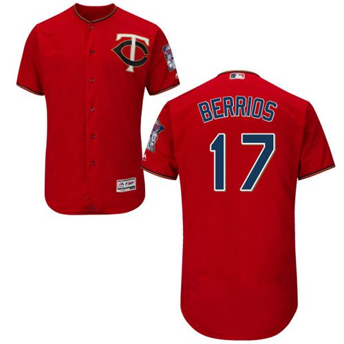 Jose Berrios Minnesota Twins red Authentic jersey