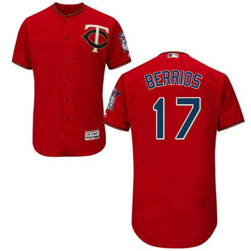 Jose Berrios Minnesota Twins red Authentic jersey