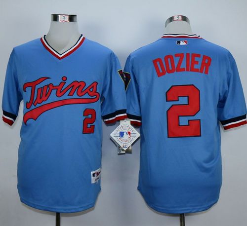 Brian Dozier Minnesota Twins blue jersey
