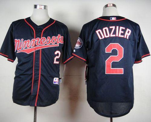 Brian Dozier Minnesota Twins navy jersey