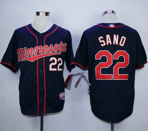Miguel Sano Minnesota Twins navy jersey