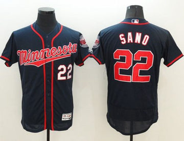 Miguel Sano Minnesota Twins navy Authentic jersey