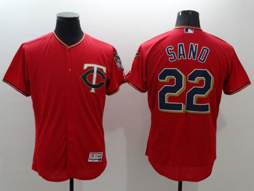 Miguel Sano Minnesota Twins red Authentic jersey