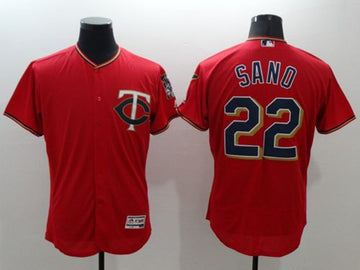 Miguel Sano Minnesota Twins red Authentic jersey