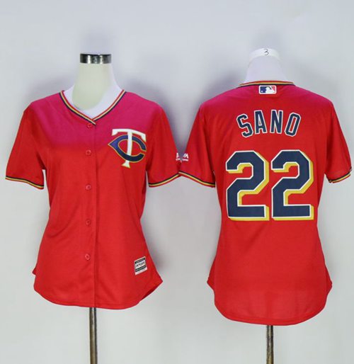 Miguel Sano Minnesota Twins red Alternate jersey