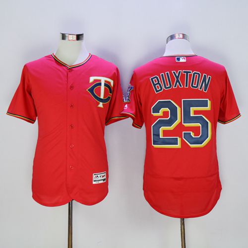 Byron Buxton Minnesota Twins red Authentic jersey