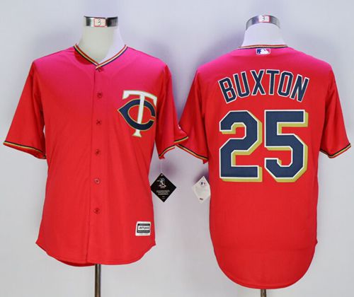 Byron Buxton Minnesota Twins red jersey