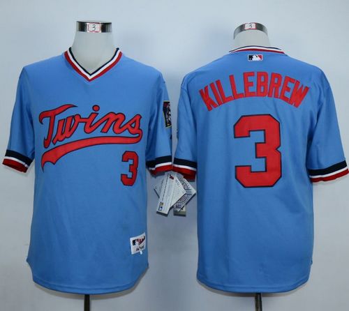 Harmon Killebrew Minnesota Twins blue jersey