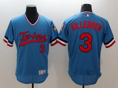Harmon Killebrew Minnesota Twins blue Authentic jersey