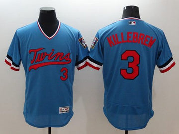 Harmon Killebrew Minnesota Twins blue Authentic jersey