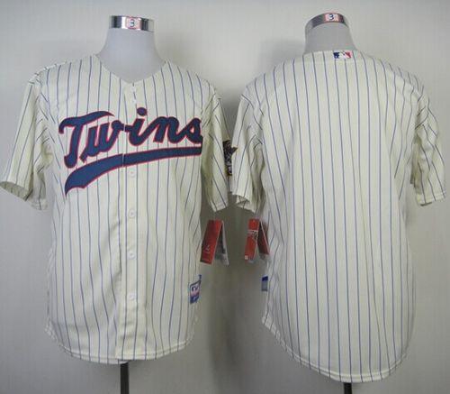 Custom Minnesota Twins cream jersey