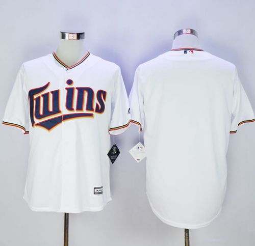 Blank New Minnesota Twins white jersey